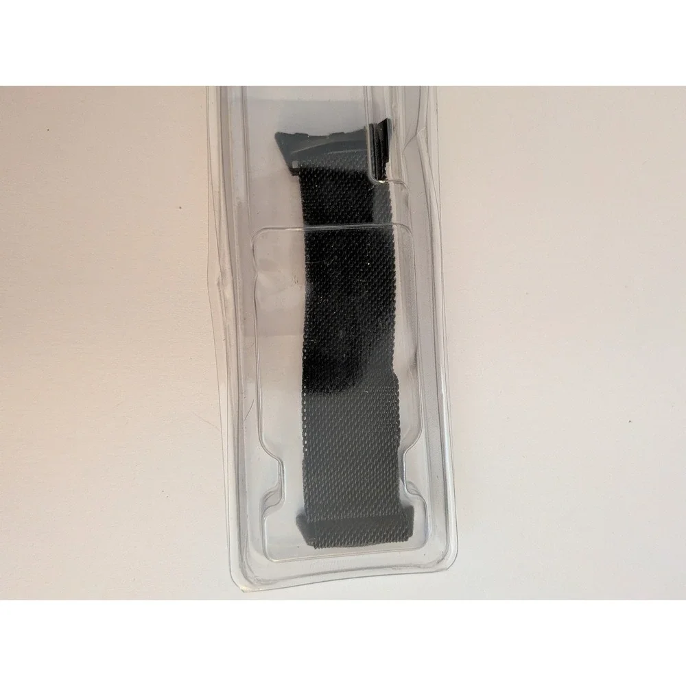 JKD Metal Band for Google Pixel Watch Black Stainless Steel Mesh Milanese Loop